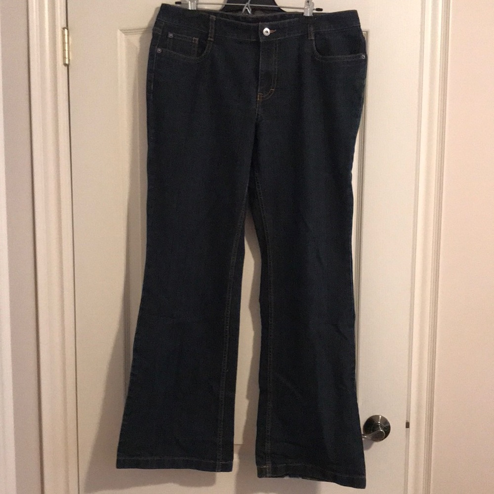 Wide leg jean